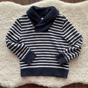 GAP Striped Collar Sweater